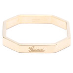 Gucci // 18k Rose Gold Octagonal Ring // Ring Size: 8.5 // Store Display