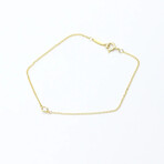 Tiffany & Co. // 18k Yellow Gold Diamonds By The Yard Diamond Bracelet // 6.29" // Store Display