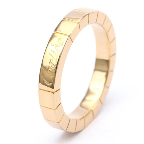 Cartier // 18k Rose Gold Lanieres Ring // Ring Size: 4.75 // Store Display