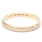 Cartier // 18k Rose Gold d'amour Diamond Ring // Ring Size: 4.75 // Store Display