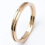Gucci // 18k Rose Gold Infinity Ring // Ring Size: 6.5 // Store Display