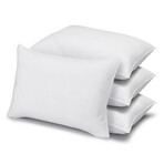 Signature Plush Firm Allergy-Resistant Down Alternative Side/Back Sleeper Pillow // Set of 4 (Standard)