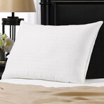 100% Cotton Dobby-Box Shell Firm Back/Side Sleeper Down Alternative Pillow (Standard)