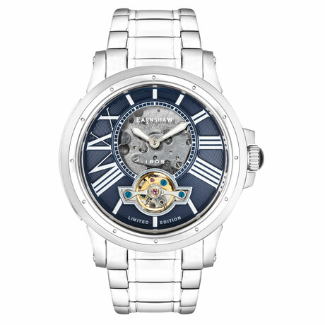 Thomas Earnshaw Bertha Open Heart Skeleton Automatic // ES-8244-22