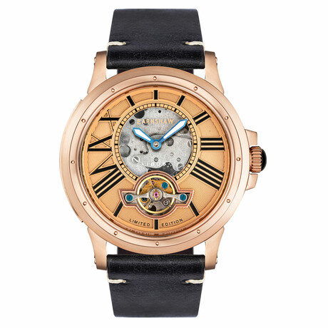 Thomas Earnshaw Bertha Open Heart Skeleton Automatic // ES-8244-04