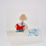 Christopher Lloyd Signed Animation Cel v.4