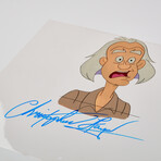 Christopher Lloyd Signed Animation Cel v.13