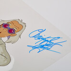 Christopher Lloyd Signed Animation Cel v.20