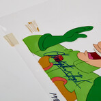 Christopher Lloyd Signed Animation Cel v.11