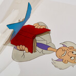 Christopher Lloyd Signed Animation Cel v.4