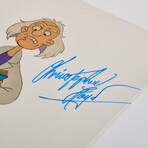 Christopher Lloyd Signed Animation Cel v.4