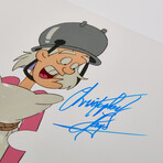 Christopher Lloyd Signed Animation Cel v.16
