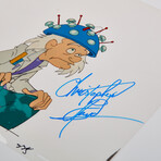 Christopher Lloyd Signed Animation Cel v.14