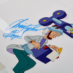 Christopher Lloyd Signed Animation Cel v.18