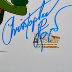 Christopher Lloyd Signed Animation Cel v.22