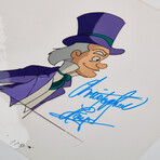 Christopher Lloyd Signed Animation Cel v.9