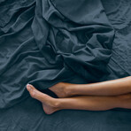 Luxe Soft & Smooth TENCEL™// 6-Piece Sheet Set // PG Blue (Full)