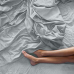 Luxe Soft & Smooth TENCEL™// 6-Piece Sheet Set // Light Gray (Full)