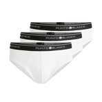 3-Pack Slip Basix // White (S)
