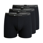 3-Pack Boxer Basix // Black (S)