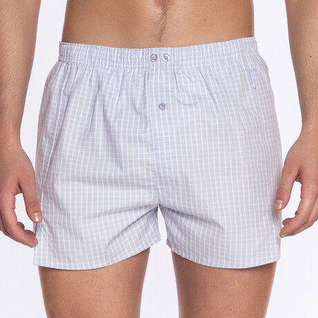 Fabric Boxer Neil // Blue (S)