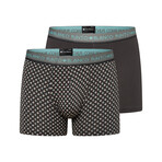 2-Pack Boxer Subtle // Gray (S)