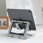 Rmour Foldable Laptop Stand // Ridge Stand (Silver)