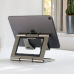 Rmour Foldable Laptop Stand // Ridge Stand (Silver)