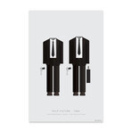 Pulp Fiction Print on Acrylic Glass // Fred Birchal (16"W x 24"H x 0.25"D)