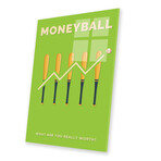 Moneyball Minimalist Poster Print on Acrylic Glass // Popate (16"W x 24"H x 0.25"D)