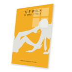 The Wolf Of Wall Street Minimalist Poster II Print on Acrylic Glass // Popate (16"W x 24"H x 0.25"D)