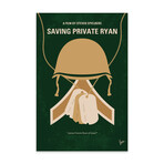 Saving Private Ryan Minimal Movie Poster Print on Acrylic Glass // Chungkong (16"W x 24"H x 0.25"D)