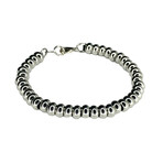 Silver Bead Bracelet
