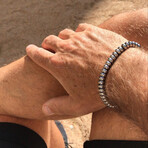 Silver Bead Bracelet