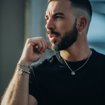 Wrap Chain Coin Bracelet