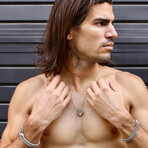 Caged Quartz Necklace