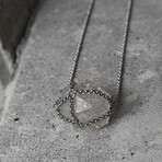 Caged Quartz Necklace