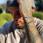 Wrap Chain Coin Bracelet