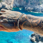 Silver Bead Bracelet