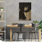 Celistine // Loui Jover (26"H x 18"W x 1.5"D)