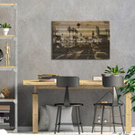 La Scene // Loui Jover (18"H x 26"W x 1.5"D)