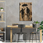 The Umbrella // Loui Jover (26"H x 18"W x 1.5"D)