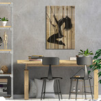 The Lightness Of Being Again // Loui Jover (26"H x 18"W x 1.5"D)