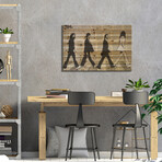 The Crossing Of Abbey Road // Loui Jover (18"H x 26"W x 1.5"D)