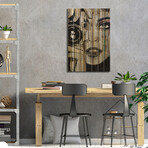 Zoom // Loui Jover (26"H x 18"W x 1.5"D)