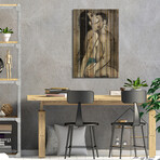 Denim Lovers // Loui Jover (26"H x 18"W x 1.5"D)