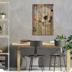 Human // Loui Jover (26"H x 18"W x 1.5"D)