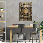 New Frontier // Loui Jover (26"H x 18"W x 1.5"D)