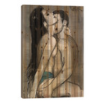 Denim Lovers // Loui Jover (26"H x 18"W x 1.5"D)