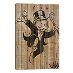 Money Man // Loui Jover (26"H x 18"W x 1.5"D)